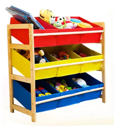 Estante Infantil Organizador De Juguetes Repisa 64x28.5x60cm